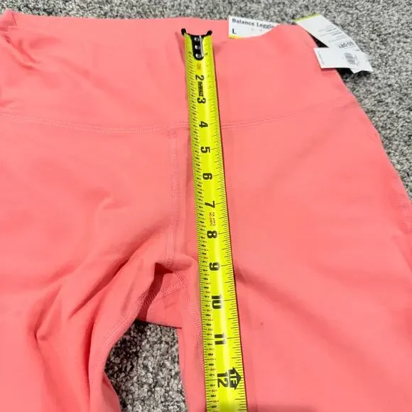 OLD NAVY Coral Activewear Workout High Rise Go-Dry Leggings Pants Size Large - Picture 5 of 5